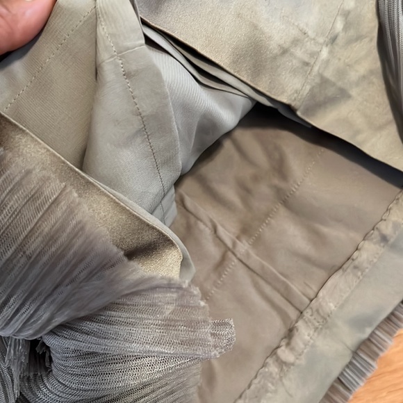 BCBGMaxAzria Strapless Dress Hazelnut Sz 12 - Picture 5 of 15